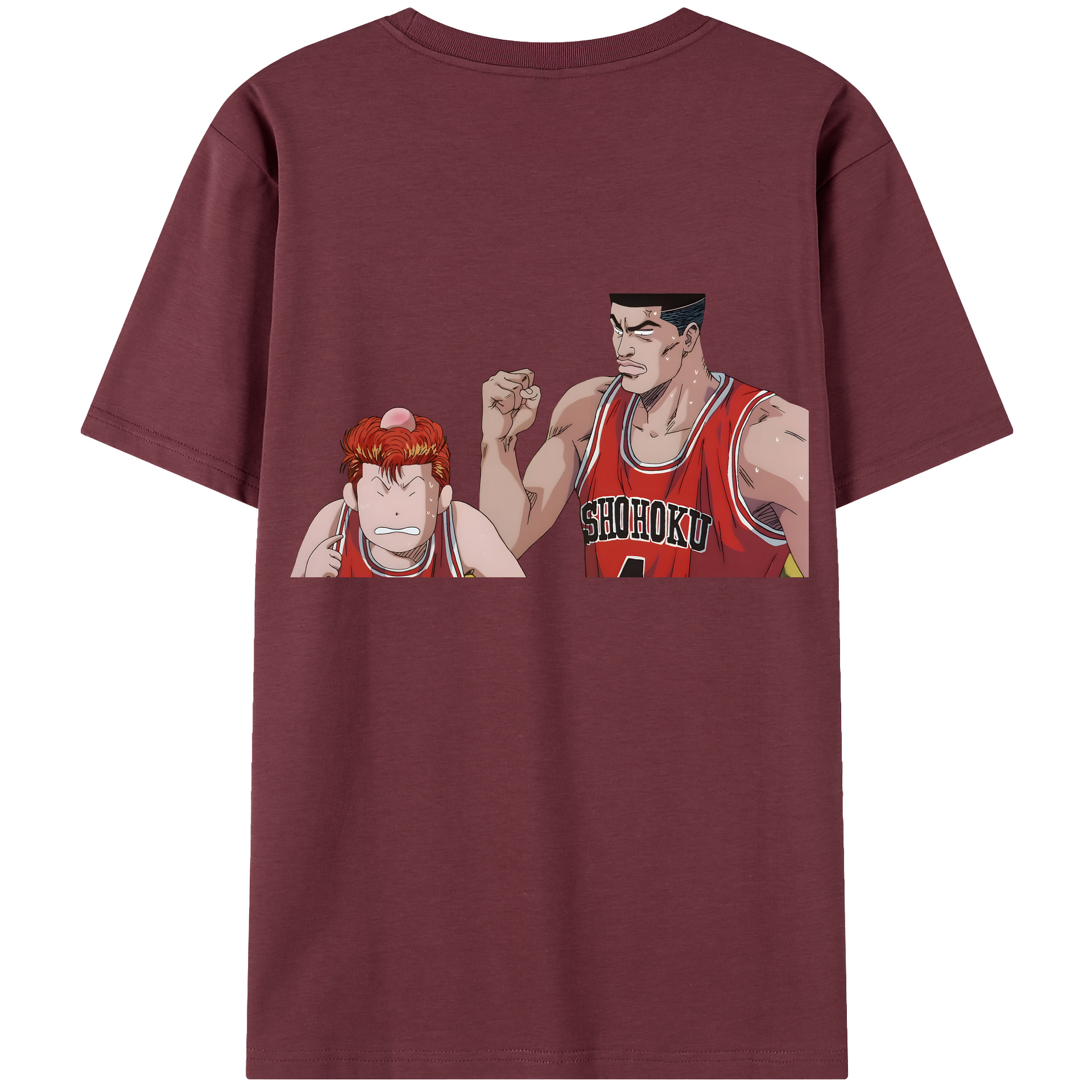 （画像用） SLAM DUNK／スラムダンク 綿100％半袖Tシャツ（背面プリント）